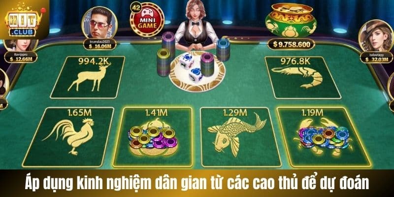 Áp dụng kinh nghiệm dân gian từ các cao thủ để dự đoán