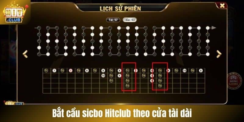 Bắt cầu sicbo Hitclub theo cửa tài dài