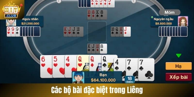Các bộ bài đặc biệt trong Liêng