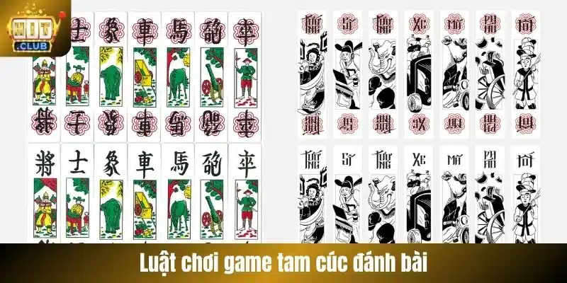 Luật chơi game tam cúc đánh bài