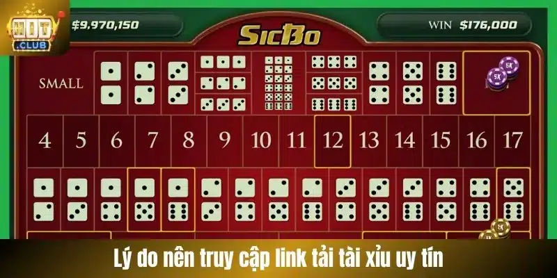 Lý do nên truy cập link tải tài xỉu uy tín