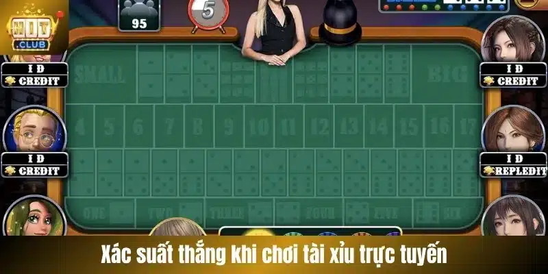Xác suất thắng khi chơi tài xỉu trực tuyến